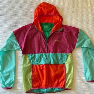 Cotopaxi Teca Half-Zip Color block windbreaker